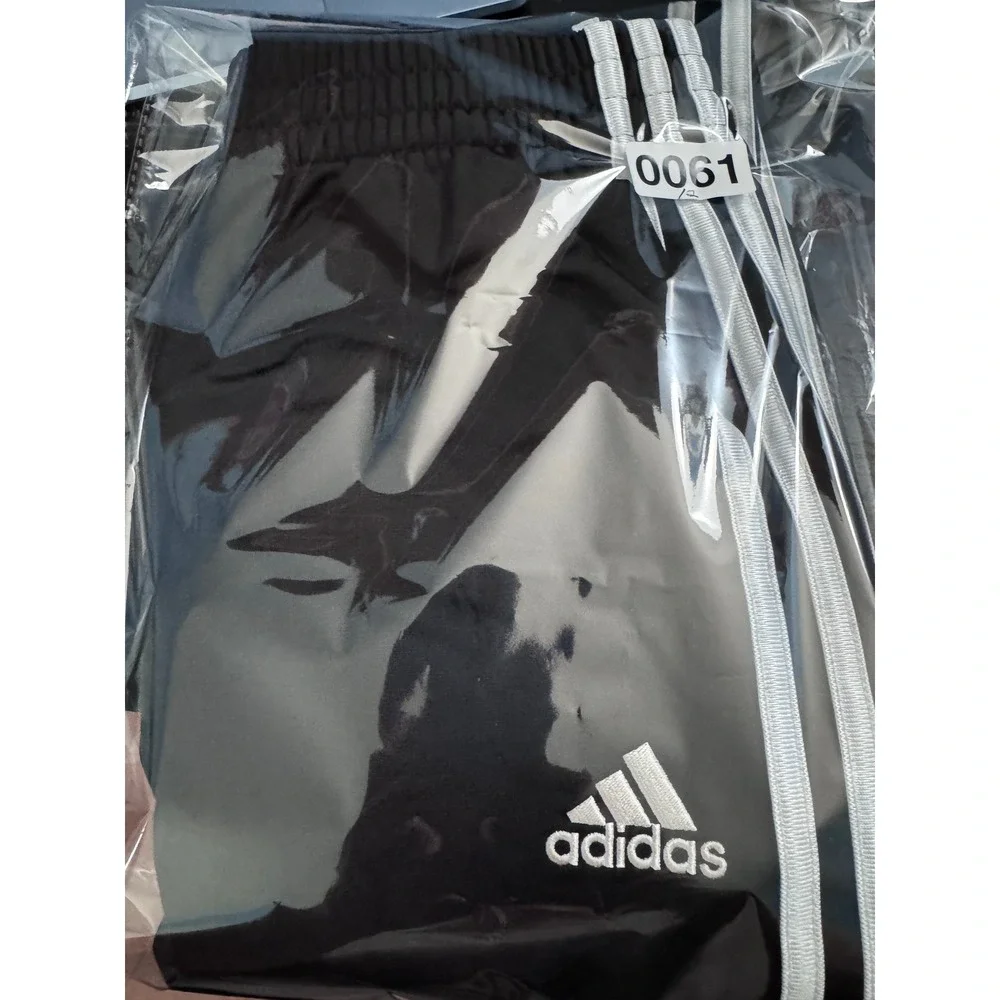 Adidas Tiro Track Pants Estimated Mens Small Black White Stripe Soccer Jogger
